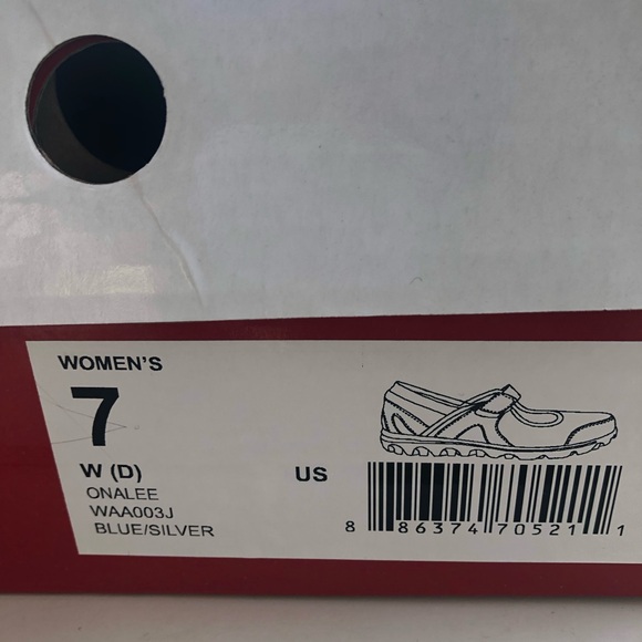 Propet Deep blue and Gray Comfort Walking Shoes - Picture 8 of 8